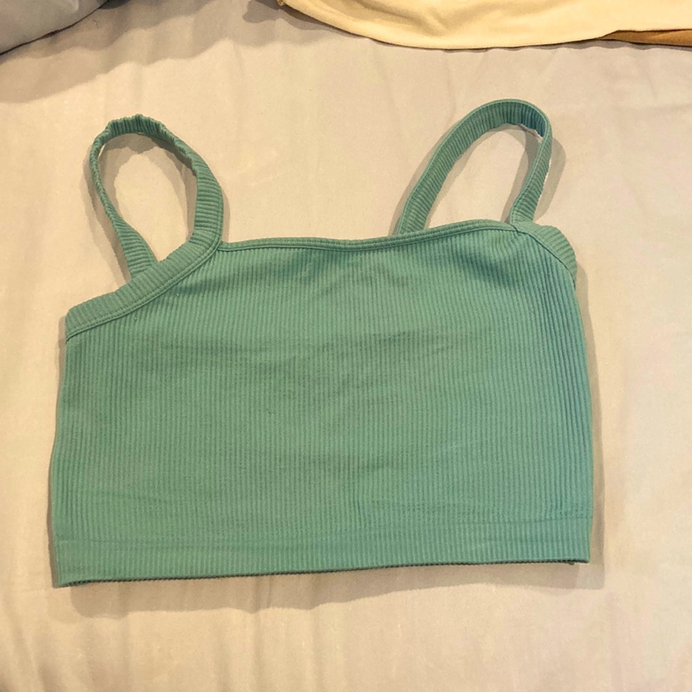 Blue tank top, size S